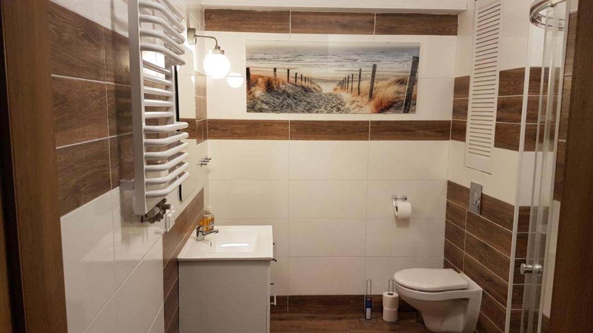 Papaja Caloroczny Apartament Na Wyspie Sobieszewskiej 格但斯克 外观 照片